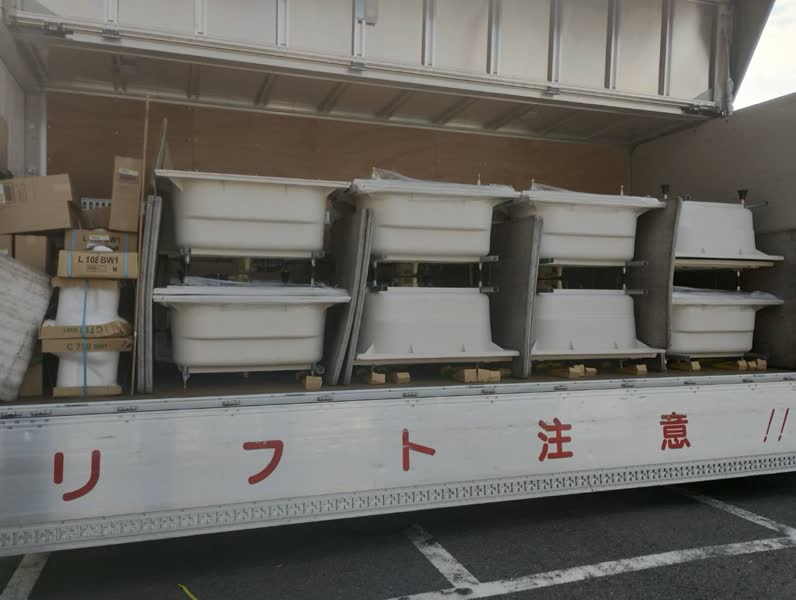 一次一整車：日本衛浴設備大量集運實錄
