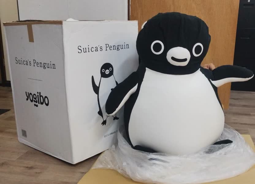郵局寄不了的大型動漫周邊怎麼運回台灣？Suica 企鵝大玩偶、寶可夢等身大玩偶與等身大立牌實錄